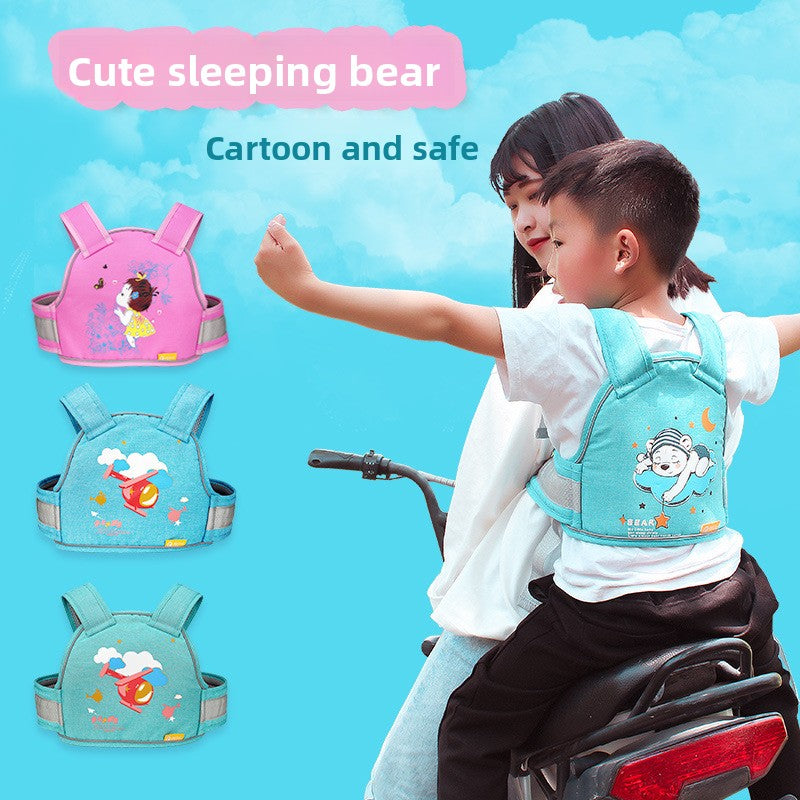 Electric Motorcycle Children's Safety Belt