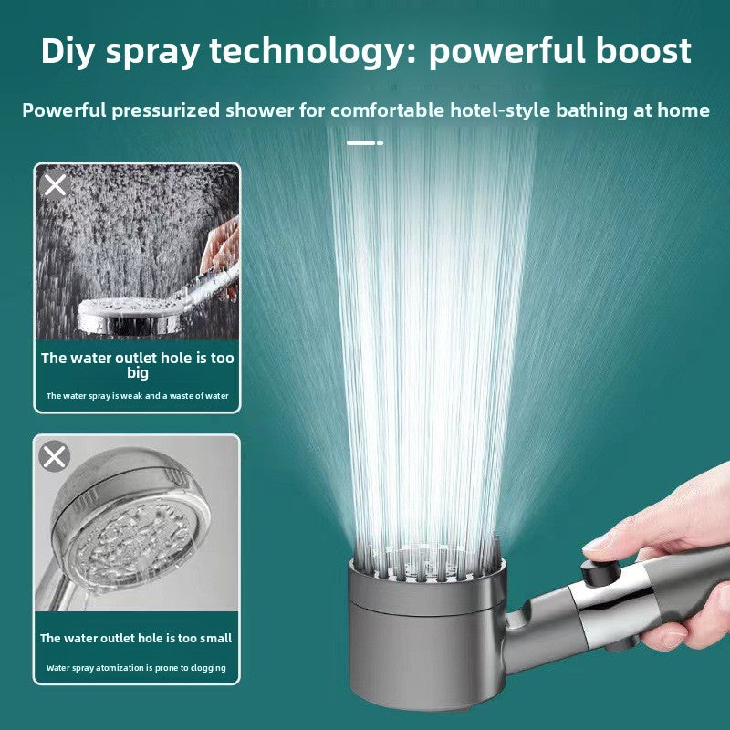 Handheld Shower Head with Filter and Multiple Spray Modes