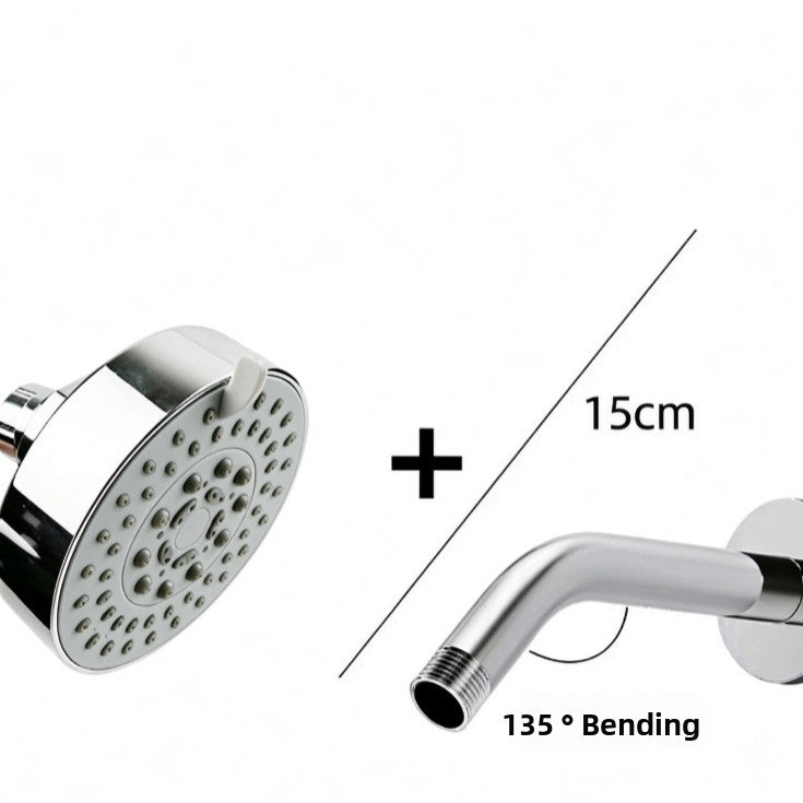 4/5/6 Inch High Pressure Water Saving ABS Shower Head