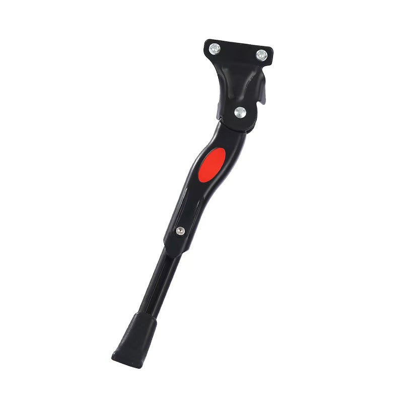 Adjustable Bicycle Side Kickstand Aluminum Alloy Steel Bike Parking Stand for 24-29 Inch Mountain Road Bikes