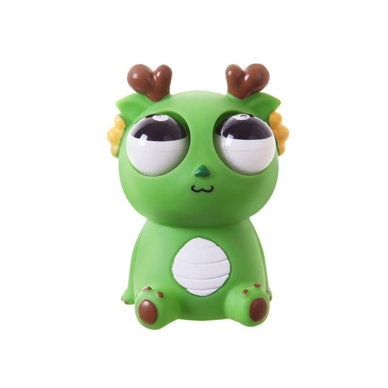 Pop-Eyed Dragon Squeeze Stress Relief Toy