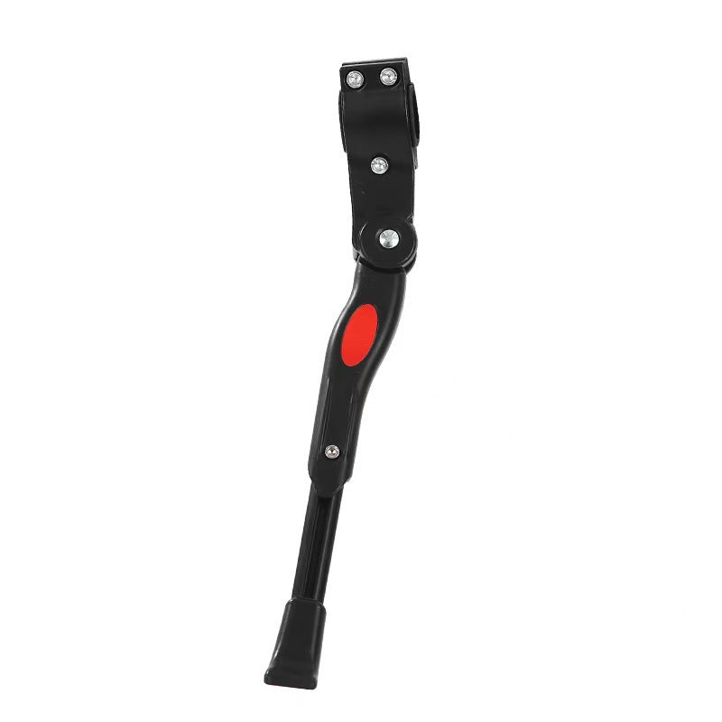 Adjustable Bicycle Side Kickstand Aluminum Alloy Steel Bike Parking Stand for 24-29 Inch Mountain Road Bikes