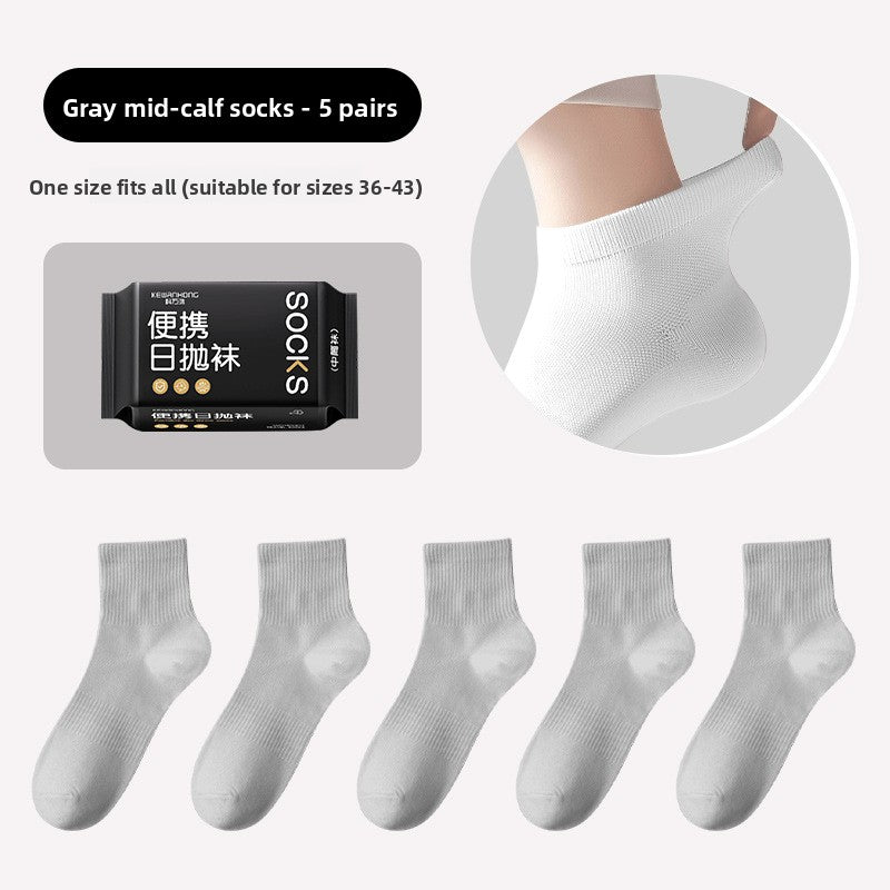 One-time use socks