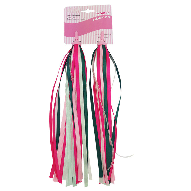 Children's Bicycle Handlebar Streamer Windmill Bell Set