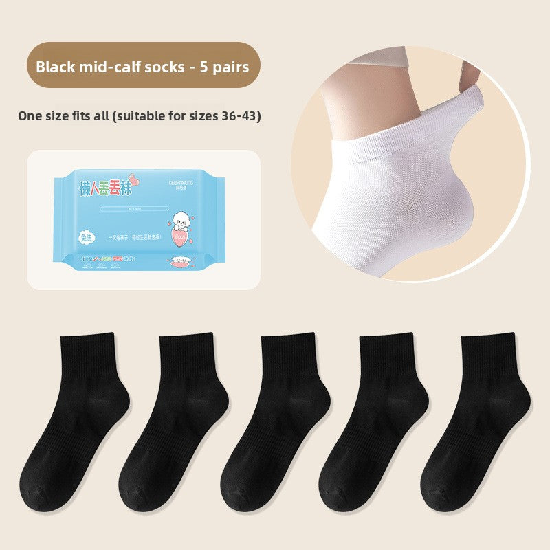 One-time use socks