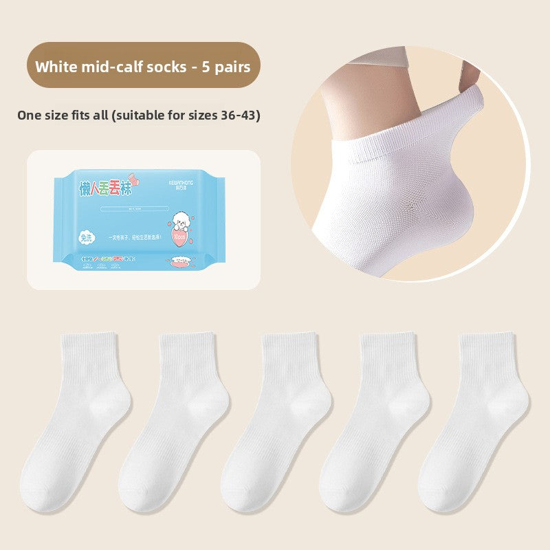 One-time use socks