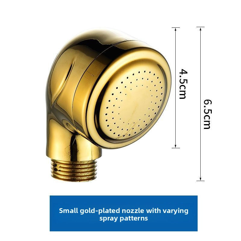 Portable ABS Pressurized Shower Head for Shampoo Bed