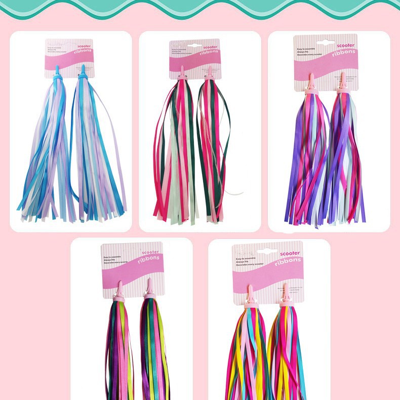 Children's Bicycle Handlebar Streamer Windmill Bell Set